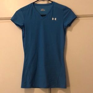 Under armor blue workout shirt